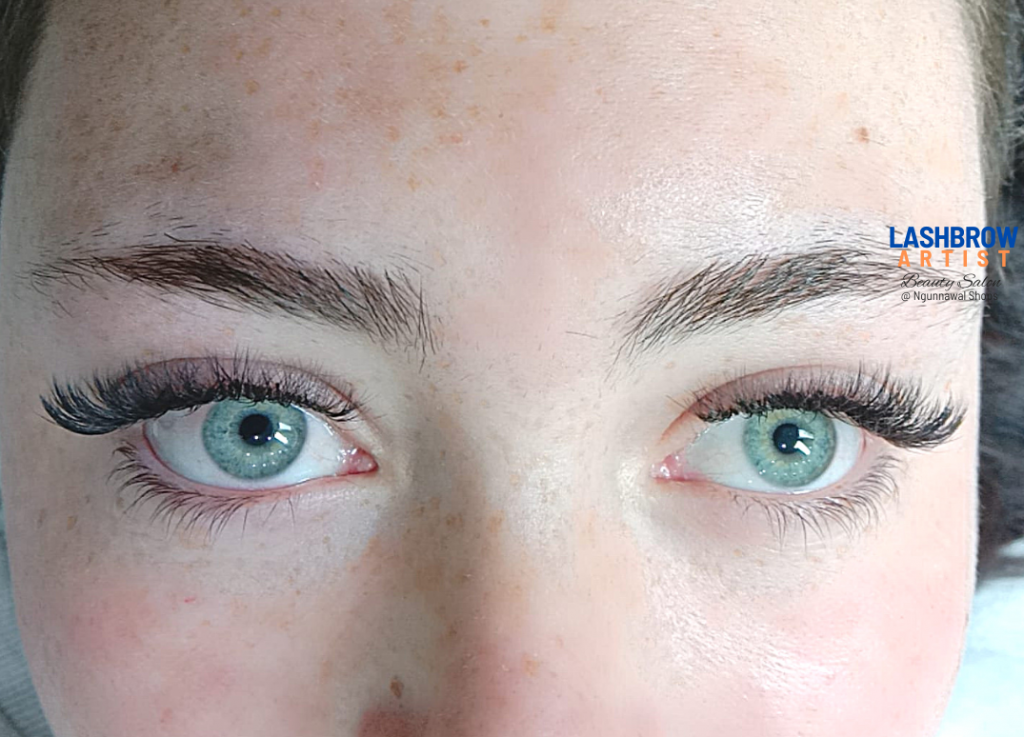 The Cat-eye Eyelash Extensions - Lashbrow Artist